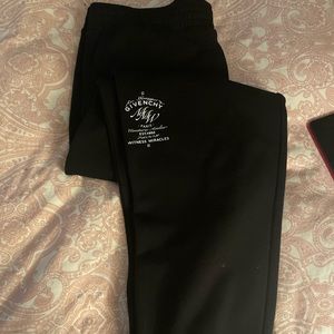 Black Givenchy sweat pants